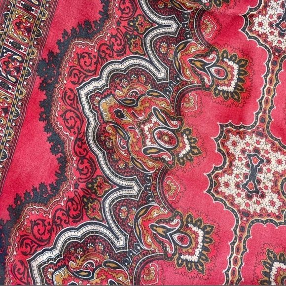 Vintage Paisley Scarf by: Fantas-Eyes Inc. - Bid Now = Discounted Shipping - Picture 6 of 9